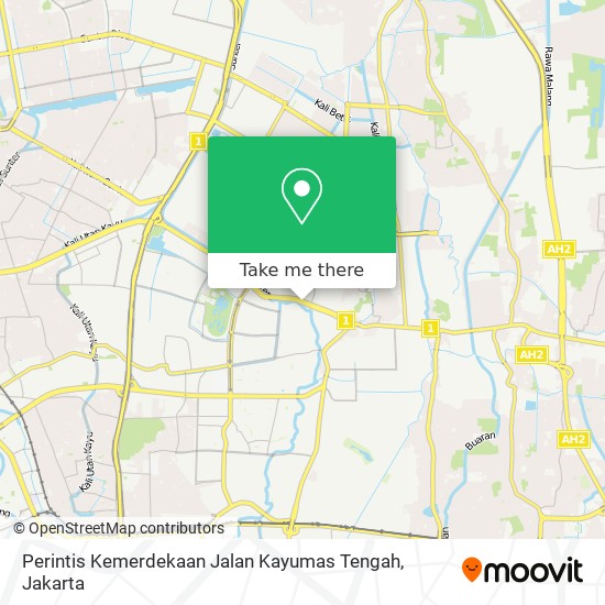 Perintis Kemerdekaan Jalan Kayumas Tengah map