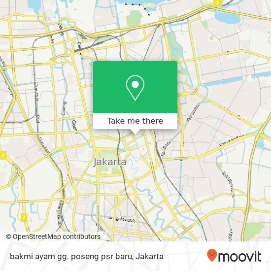 bakmi ayam gg. poseng psr baru map