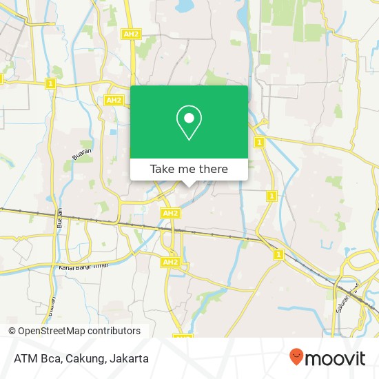 ATM Bca, Cakung map