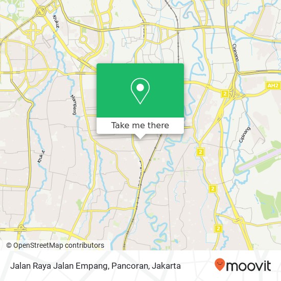 Jalan Raya Jalan Empang, Pancoran map