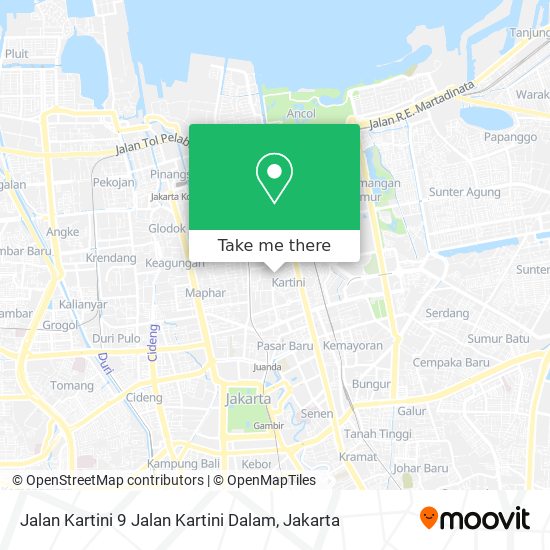 Jalan Kartini 9 Jalan Kartini Dalam map