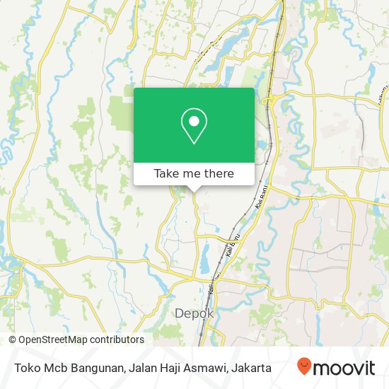 Toko Mcb Bangunan, Jalan Haji Asmawi map