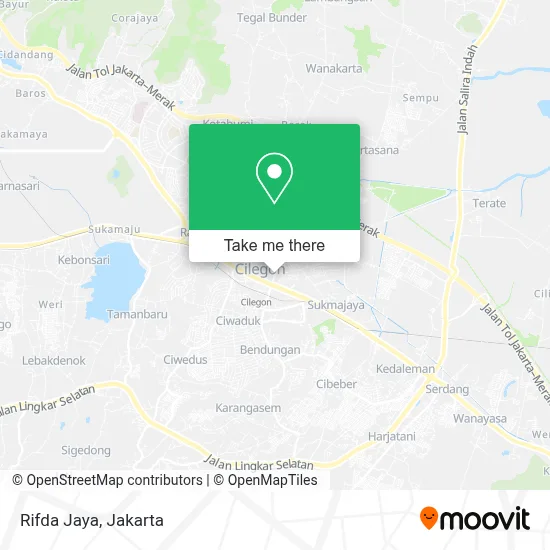 Rifda Jaya map