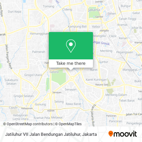 Jatiluhur VII Jalan Bendungan Jatiluhur map