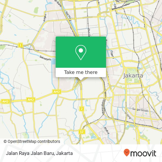 Jalan Raya Jalan Baru map