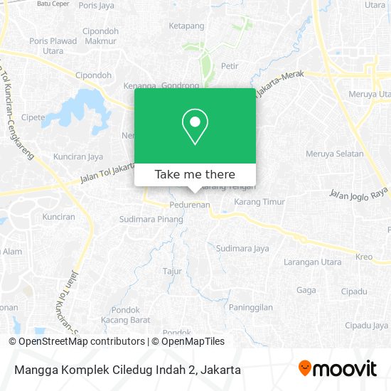 Mangga Komplek Ciledug Indah 2 map