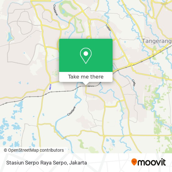 Stasiun Serpo Raya Serpo map