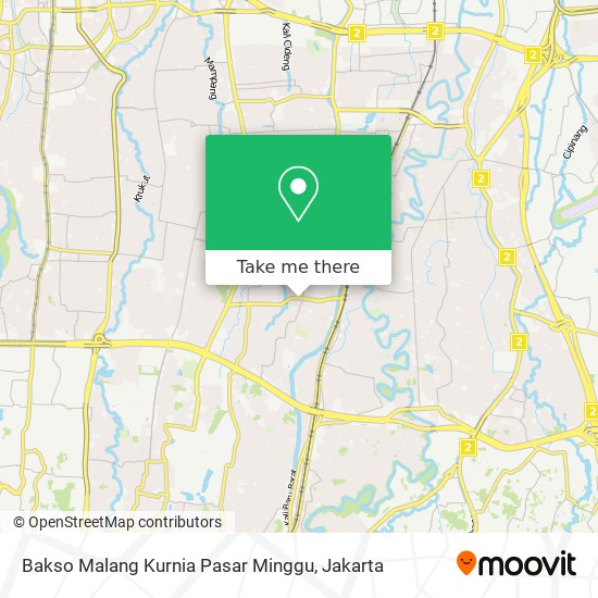 Bakso Malang Kurnia Pasar Minggu map