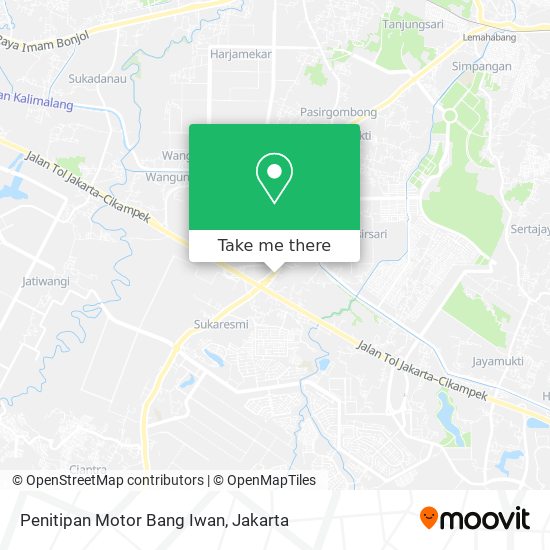 Penitipan Motor Bang Iwan map