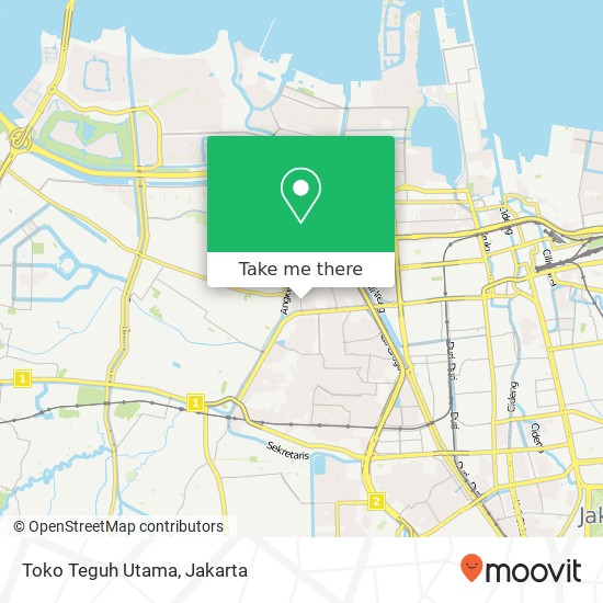 Toko Teguh Utama map