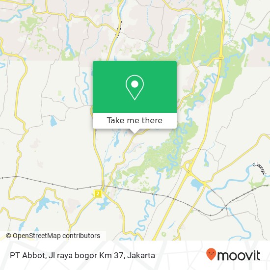 PT Abbot, Jl raya bogor Km 37 map