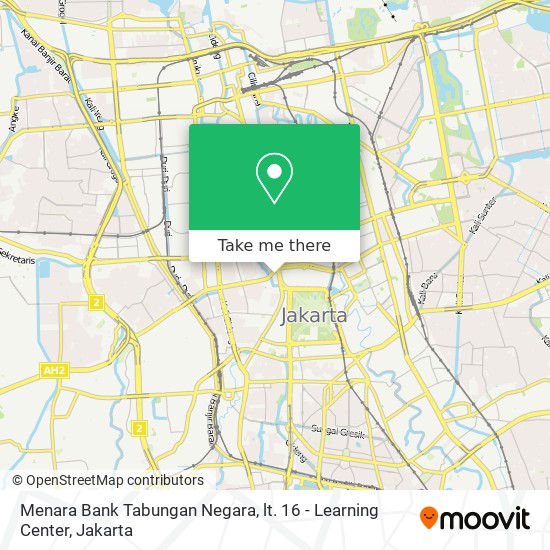 Menara Bank Tabungan Negara, lt. 16 - Learning Center map