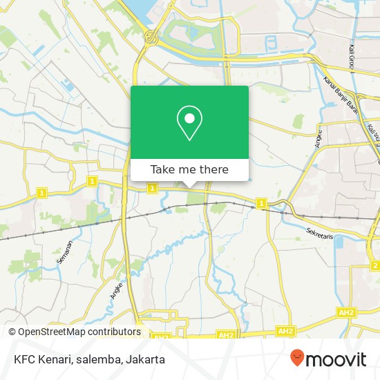 KFC Kenari, salemba map