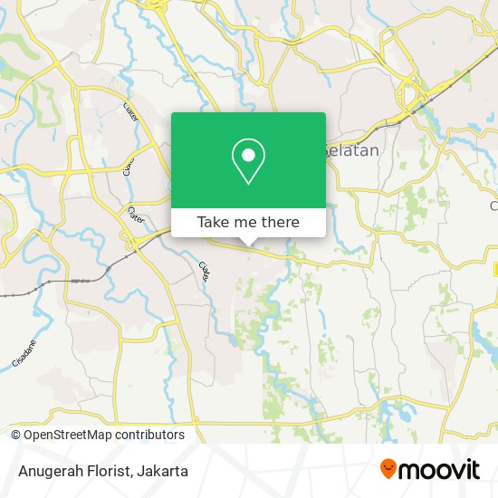 Anugerah Florist map