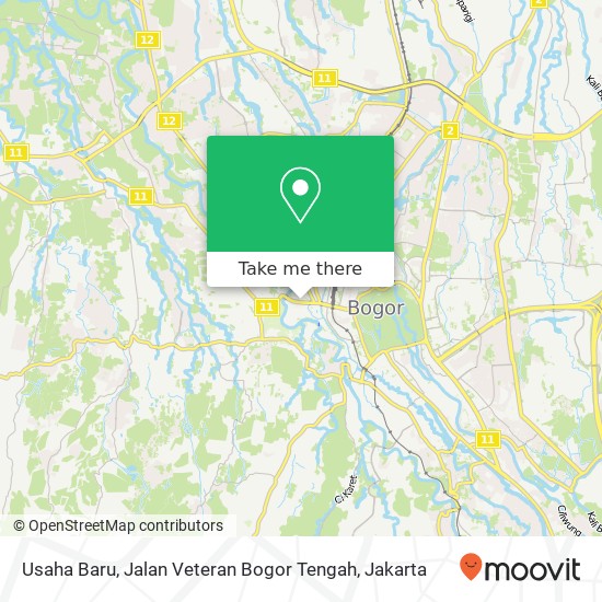 Usaha Baru, Jalan Veteran Bogor Tengah map