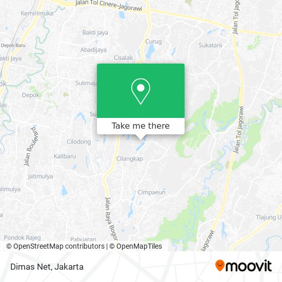 Dimas Net map