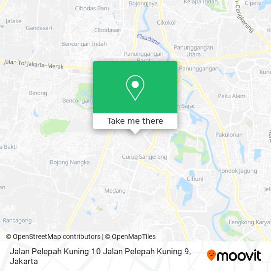 Jalan Pelepah Kuning 10 Jalan Pelepah Kuning 9 map