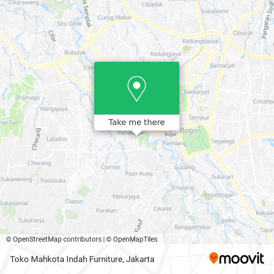 Toko Mahkota Indah Furniture map