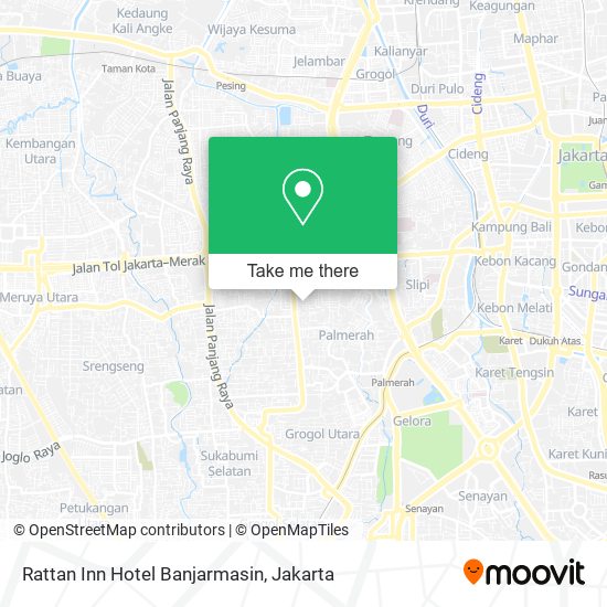 Rattan Inn Hotel Banjarmasin map