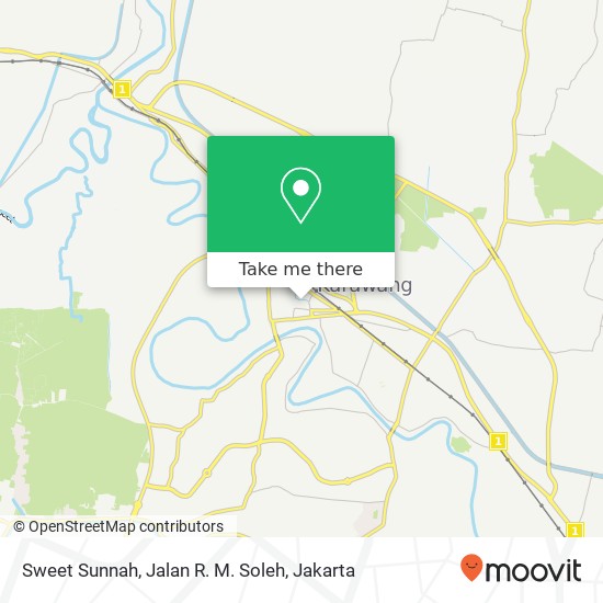 Sweet Sunnah, Jalan R. M. Soleh map