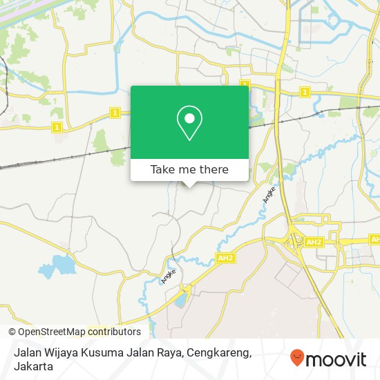 Jalan Wijaya Kusuma Jalan Raya, Cengkareng map