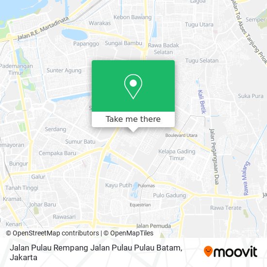 Jalan Pulau Rempang Jalan Pulau Pulau Batam map