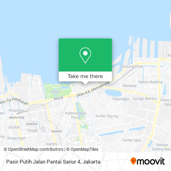 Pasir Putih Jalan Pantai Sanur 4 map