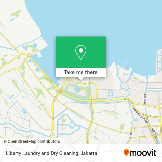 Liberty Laundry and Dry Cleaning map