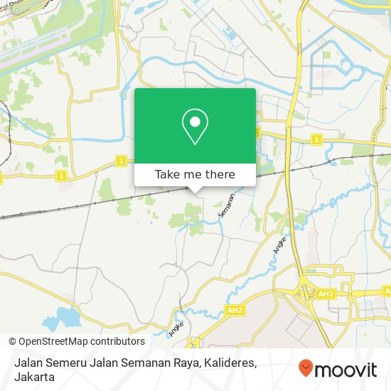 Jalan Semeru Jalan Semanan Raya, Kalideres map