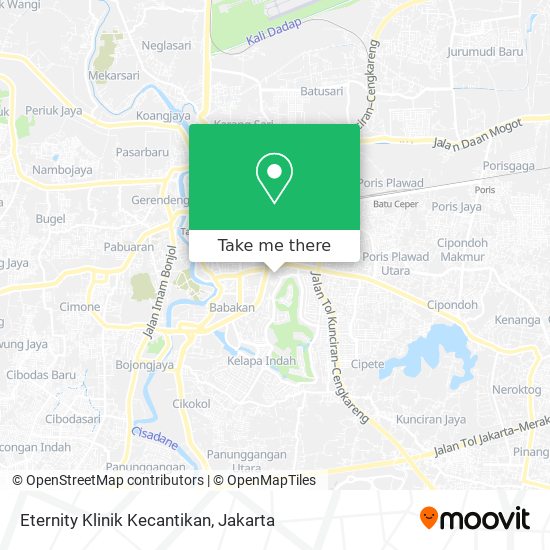 Eternity Klinik Kecantikan map