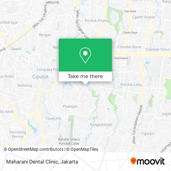 How To Get To Maharani Dental Clinic In Jakarta Selatan By Bus Or Train