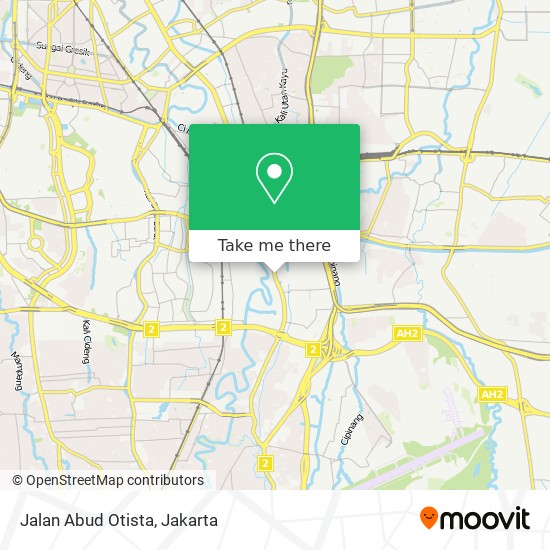 Jalan Abud Otista map