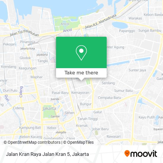 Jalan Kran Raya Jalan Kran 5 map
