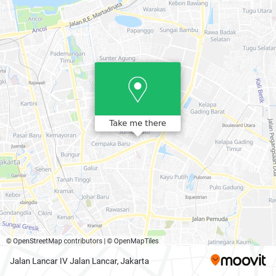 Jalan Lancar IV Jalan Lancar map