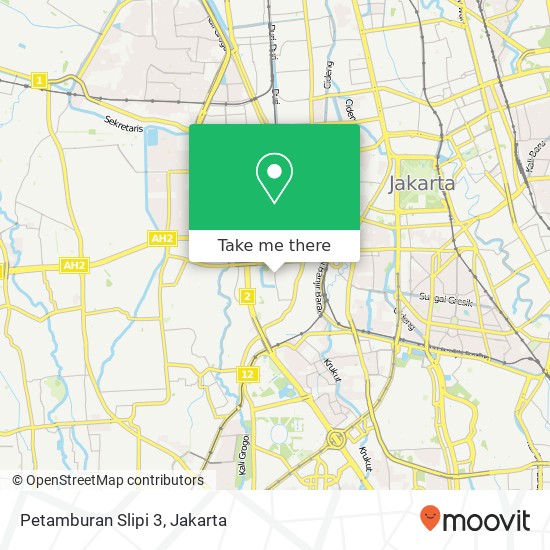 Petamburan Slipi 3 map