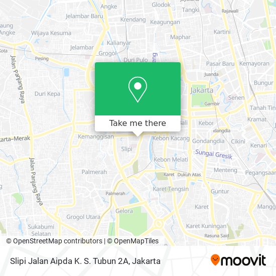 Slipi Jalan Aipda K. S. Tubun 2A map