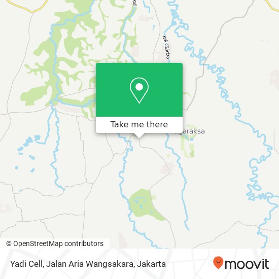 Yadi Cell, Jalan Aria Wangsakara map