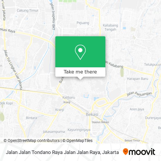 Jalan Jalan Tondano Raya Jalan Jalan Raya map