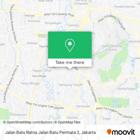 Jalan Batu Ratna Jalan Batu Permata 2 map