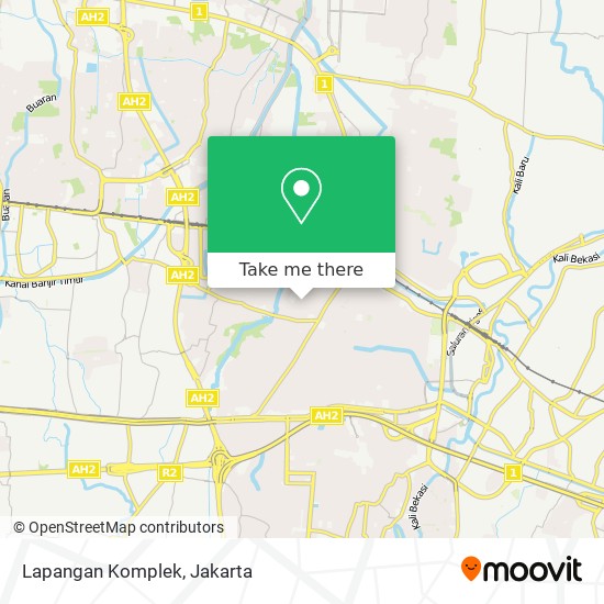 Lapangan Komplek map