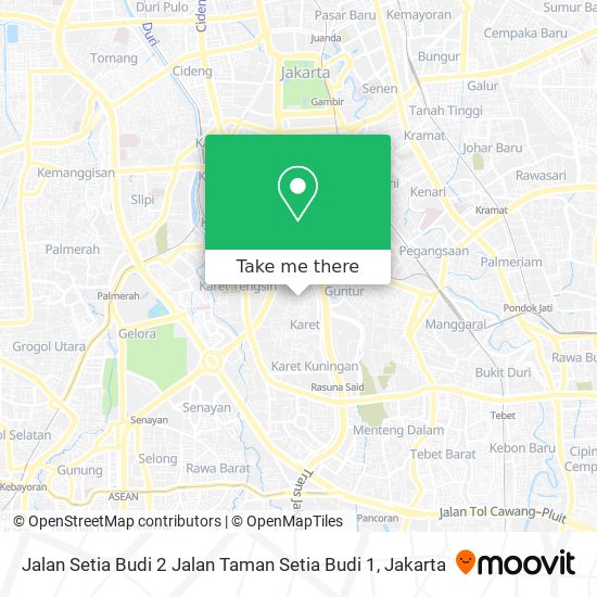 Jalan Setia Budi 2 Jalan Taman Setia Budi 1 map