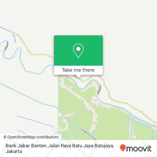 Bank Jabar Banten, Jalan Raya Batu Jaya Batujaya map