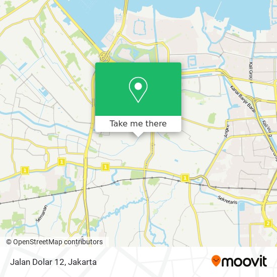 Jalan Dolar 12 map