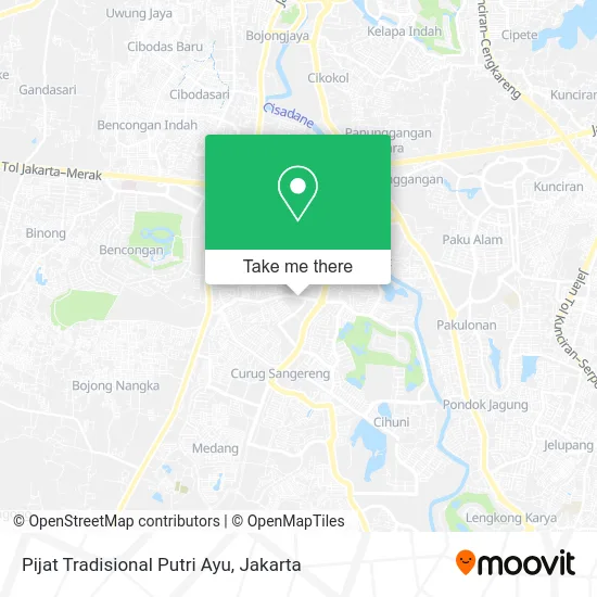 Pijat Tradisional Putri Ayu map