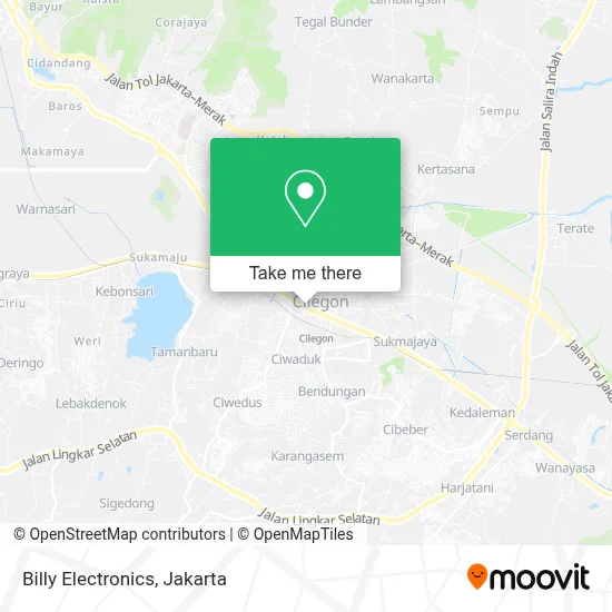 Billy Electronics map