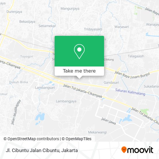 Jl. Cibuntu Jalan Cibuntu map