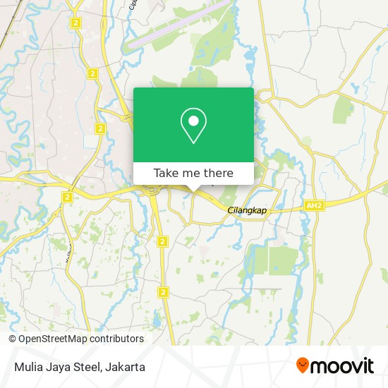 Mulia Jaya Steel map