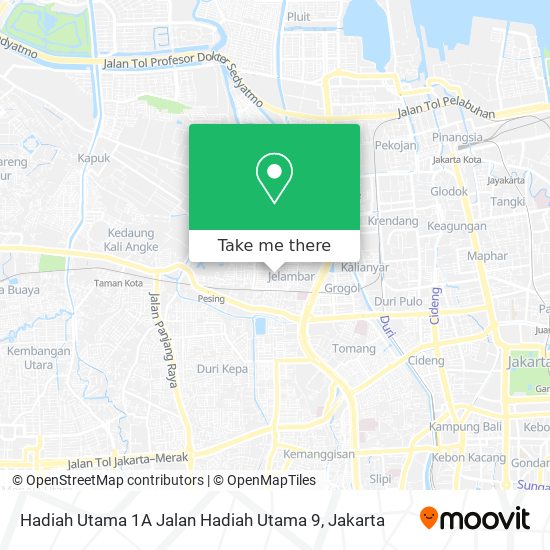 Hadiah Utama 1A Jalan Hadiah Utama 9 map