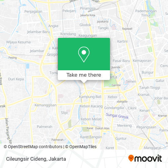 Cileungsir Cideng map