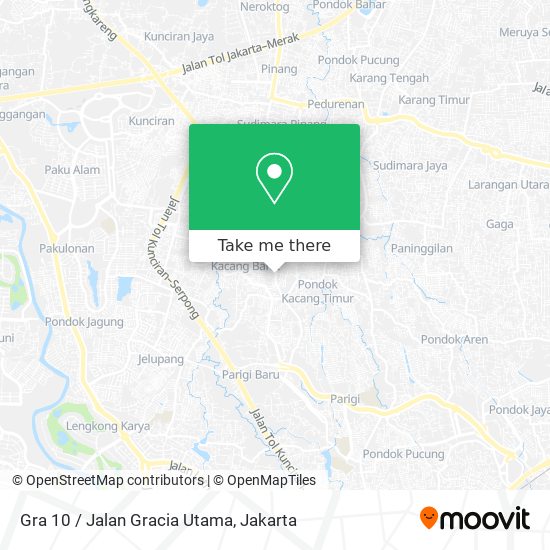 Gra 10 / Jalan Gracia Utama map
